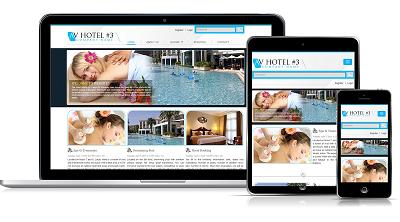 thiết kế web mẫu khách sạn #00028